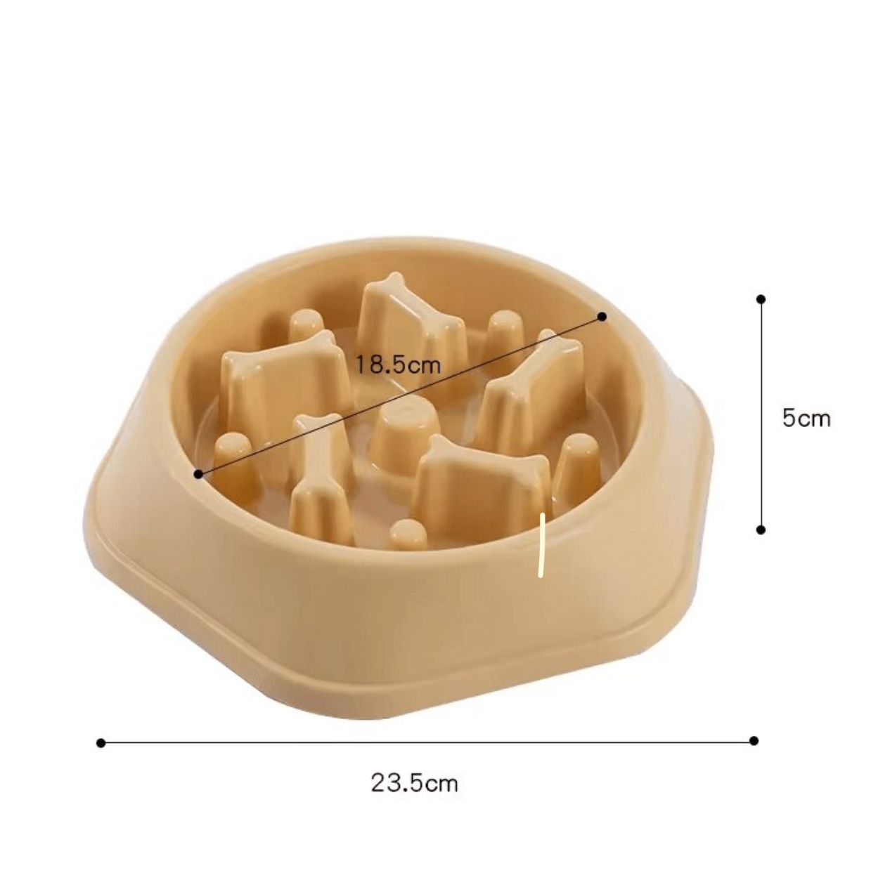 Slow Feeder Dog Bowl