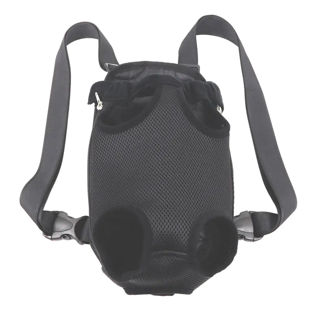 Breathable Portable Canvas Pet Chest Backpack