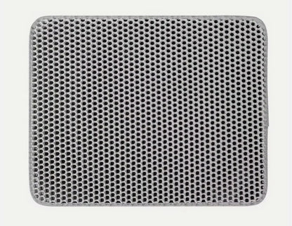 Double-Layer Cat Litter Mat