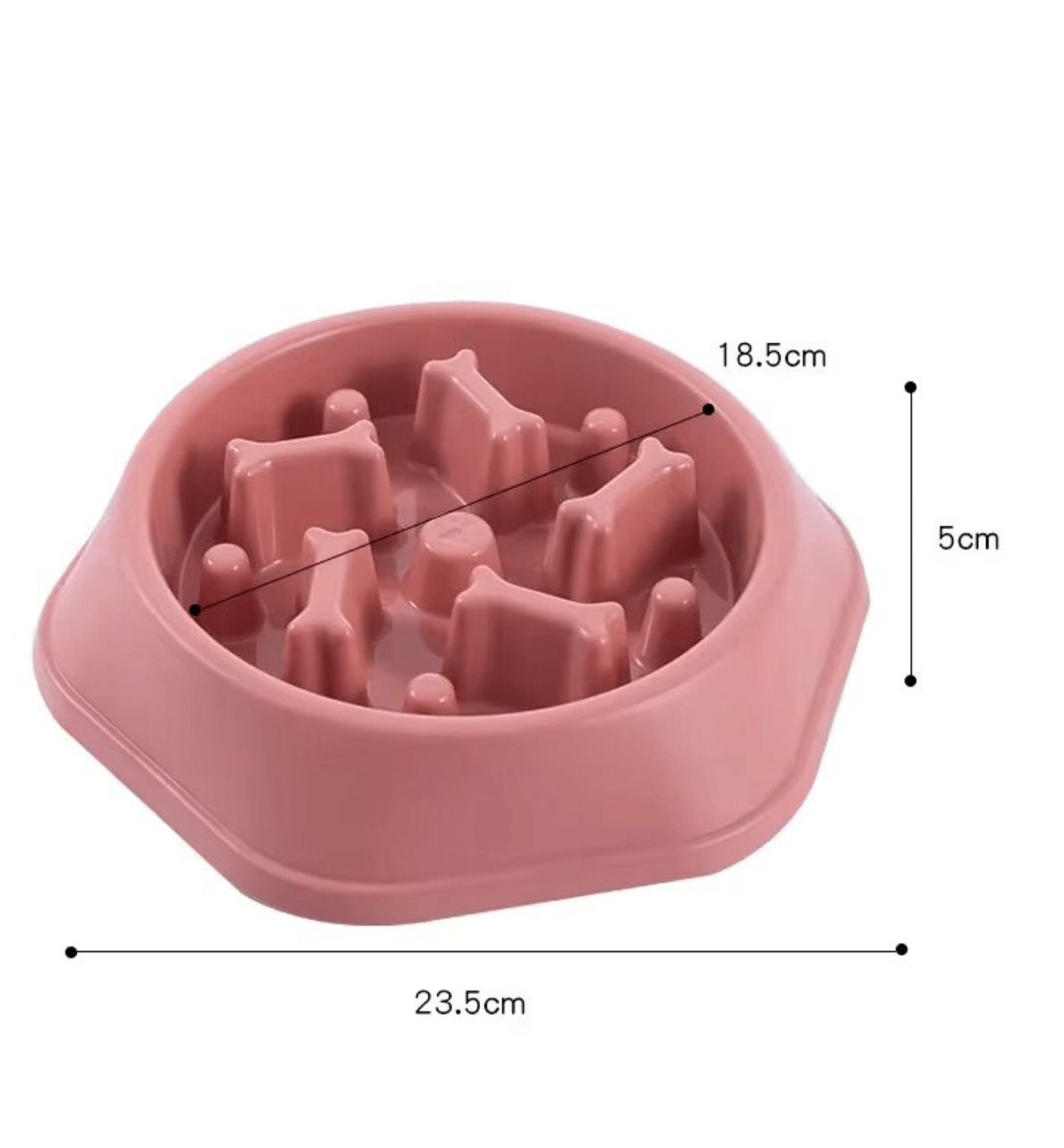 Slow Feeder Dog Bowl