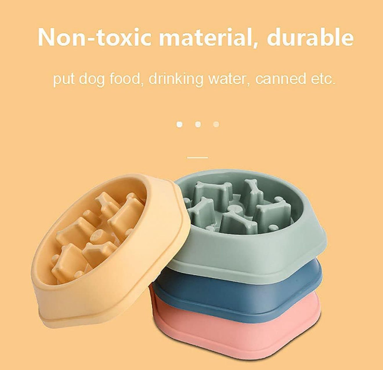 Slow Feeder Dog Bowl