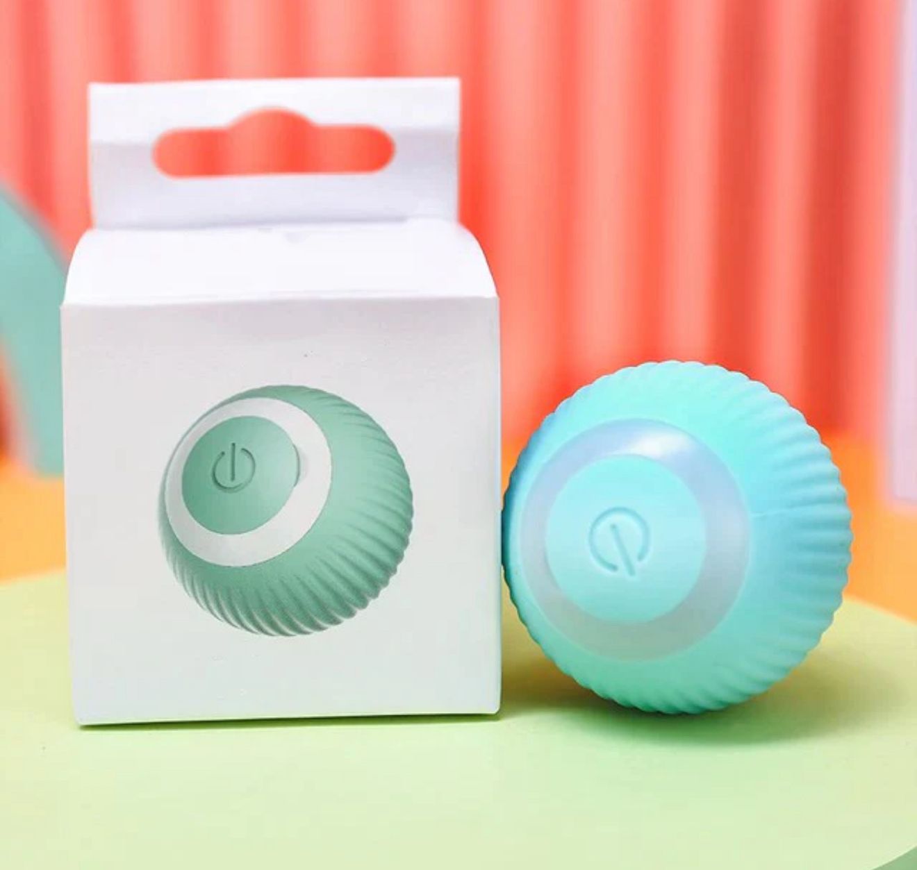 Smart Rolling Cat Teaser Ball for Self-Play